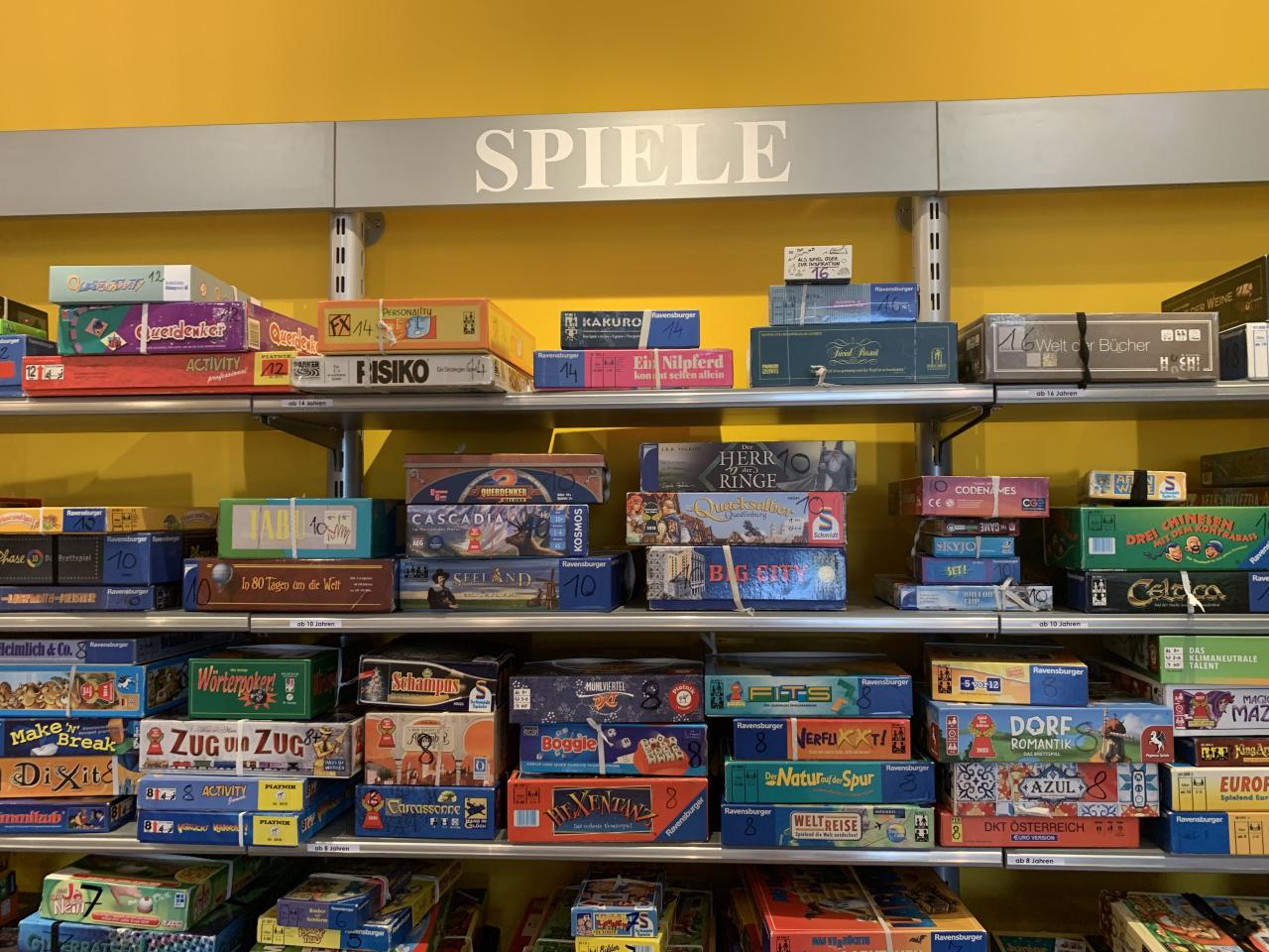 Spieleabteilung Bibliothek Bad Leonfelden