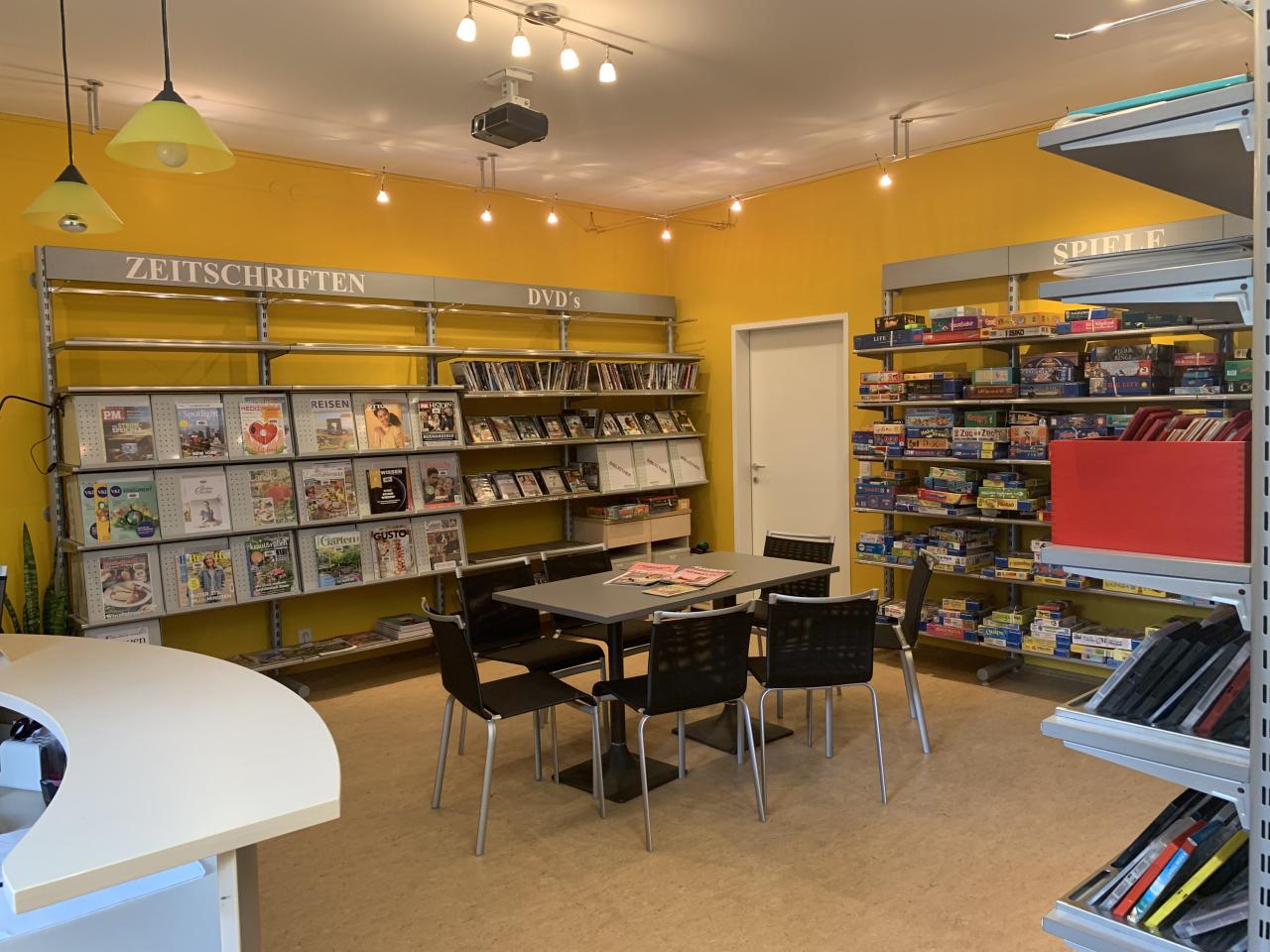 Aufenthaltsbereich Bibliothek Bad Leonfelden