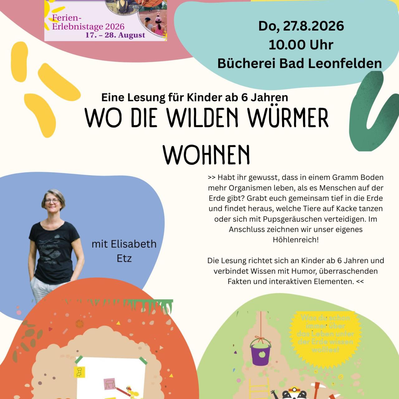 Plakat Kinderlesung